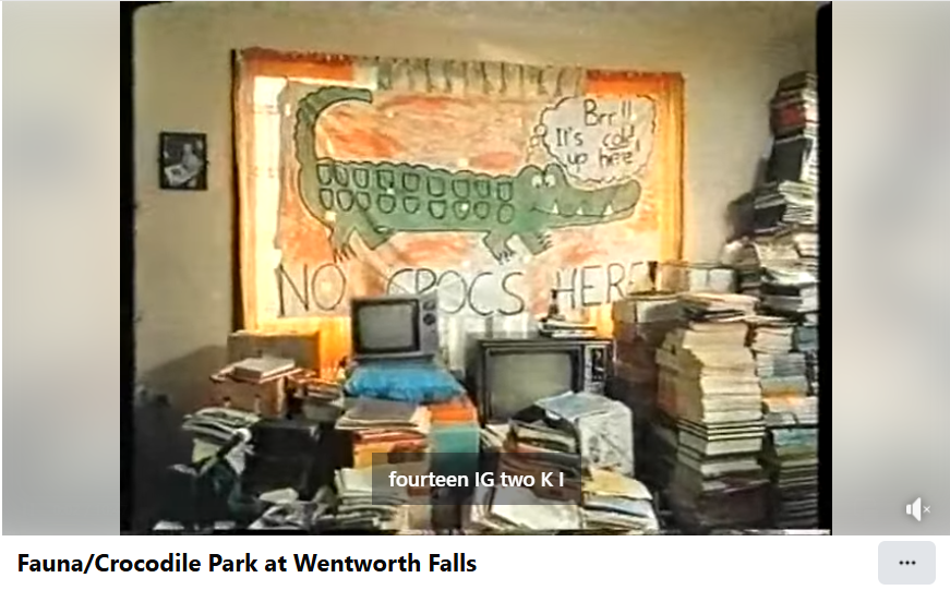 Vintage footage of residents opposing the original "Croc Park" proposal officially known as the "Blue Mountains Wildlife and Tourism Development at 10 Great Western Highway Wentworth Falls".